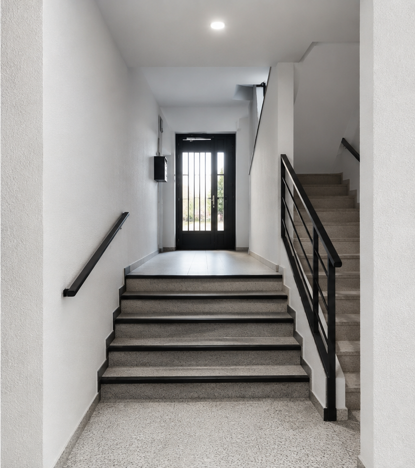 Escalera después de la reforma